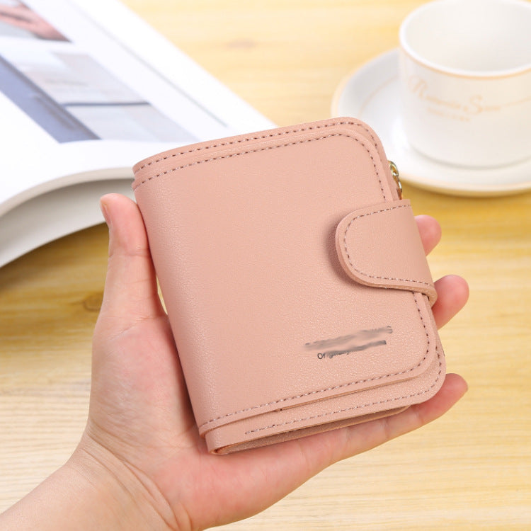 Women's Clutch Short Korean Style Multiple Slots Ladies Wallets