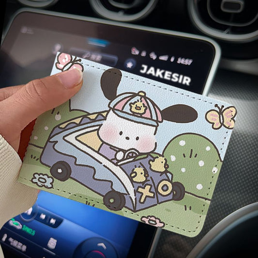 Car God Creative Driving License Protective Card Holder