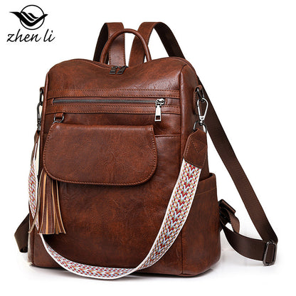 Women's Unique Beautiful Large Capacity Retro Backpacks