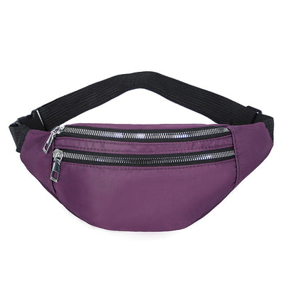 Waterproof Korean Style Fashion Large Capacity Men's Waist Packs