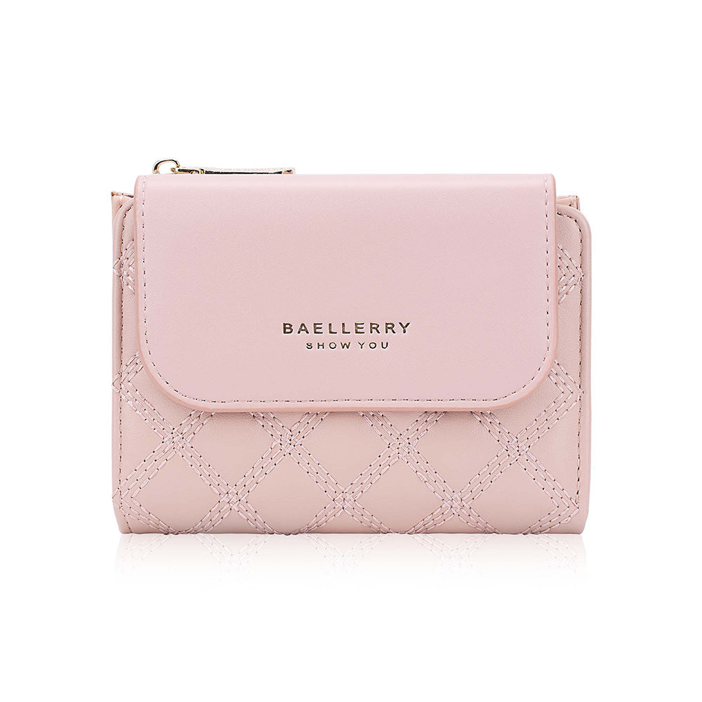 Women's Graceful Short Korean Fashion Mini Ladies Wallets