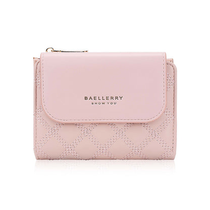 Women's Graceful Short Korean Fashion Mini Ladies Wallets