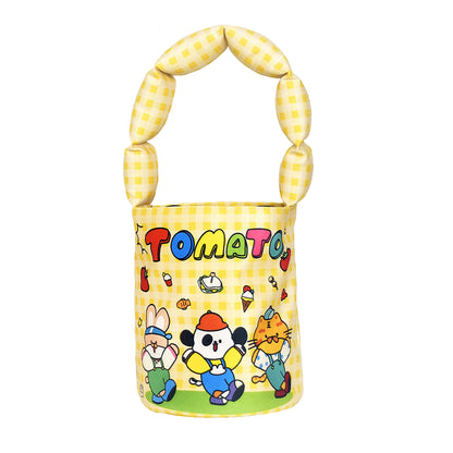 Versatile Illustration Cute Bucket Outing Mummy Handbags