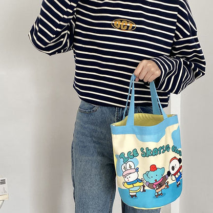 Box Bucket Cute Artist Cooperation Cartoon Handbags